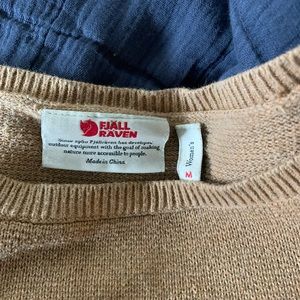 Well loved fjallraven sweater